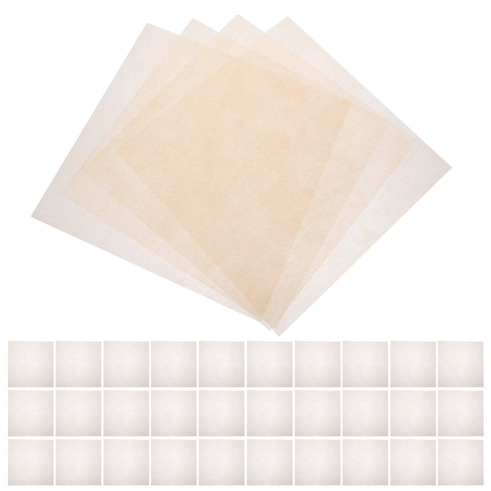 100Pcs Beige Waterproof Hand-C - Florist Supply Paper 评论和价格