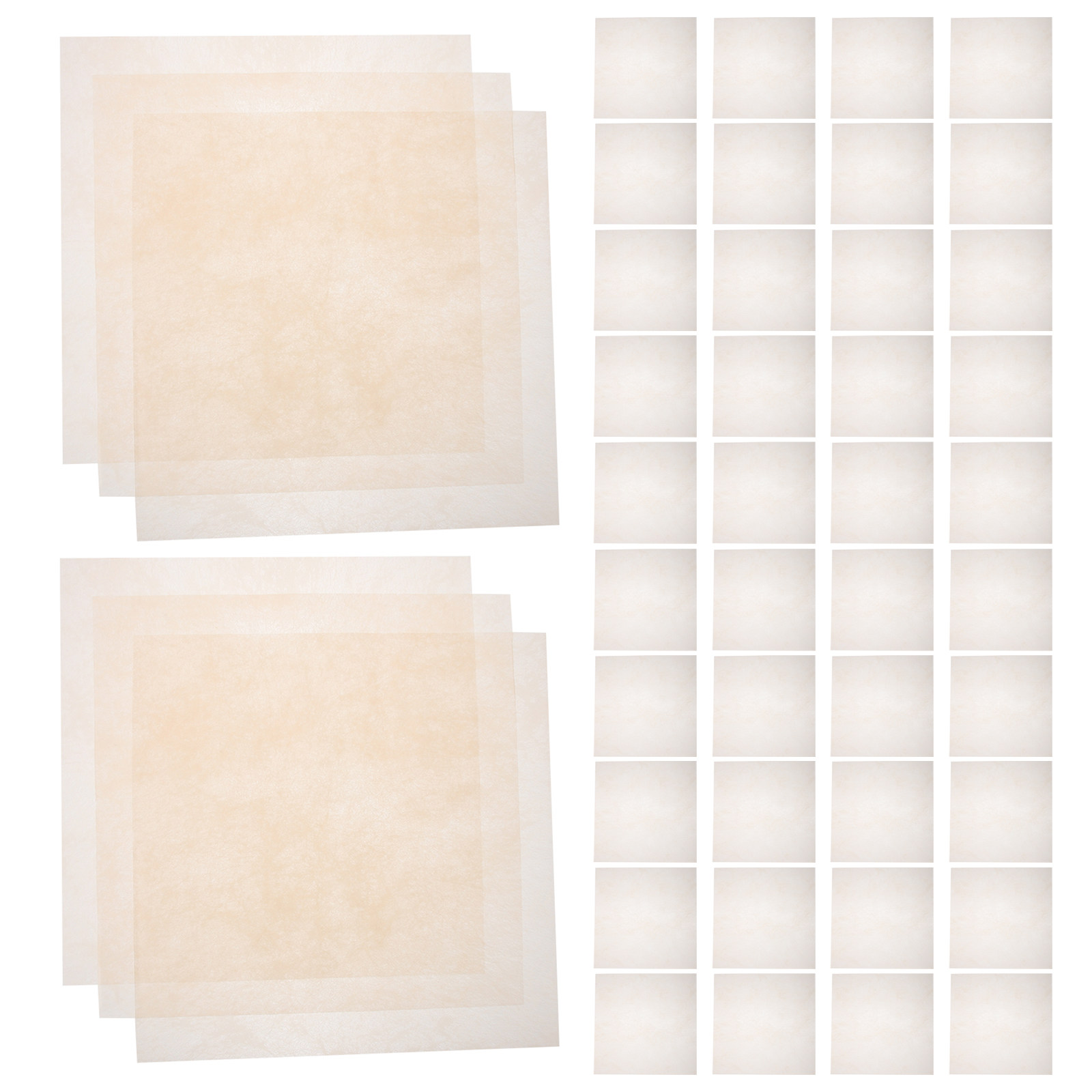100Pcs Beige Waterproof Hand-C - Florist Supply Paper 评论和价格