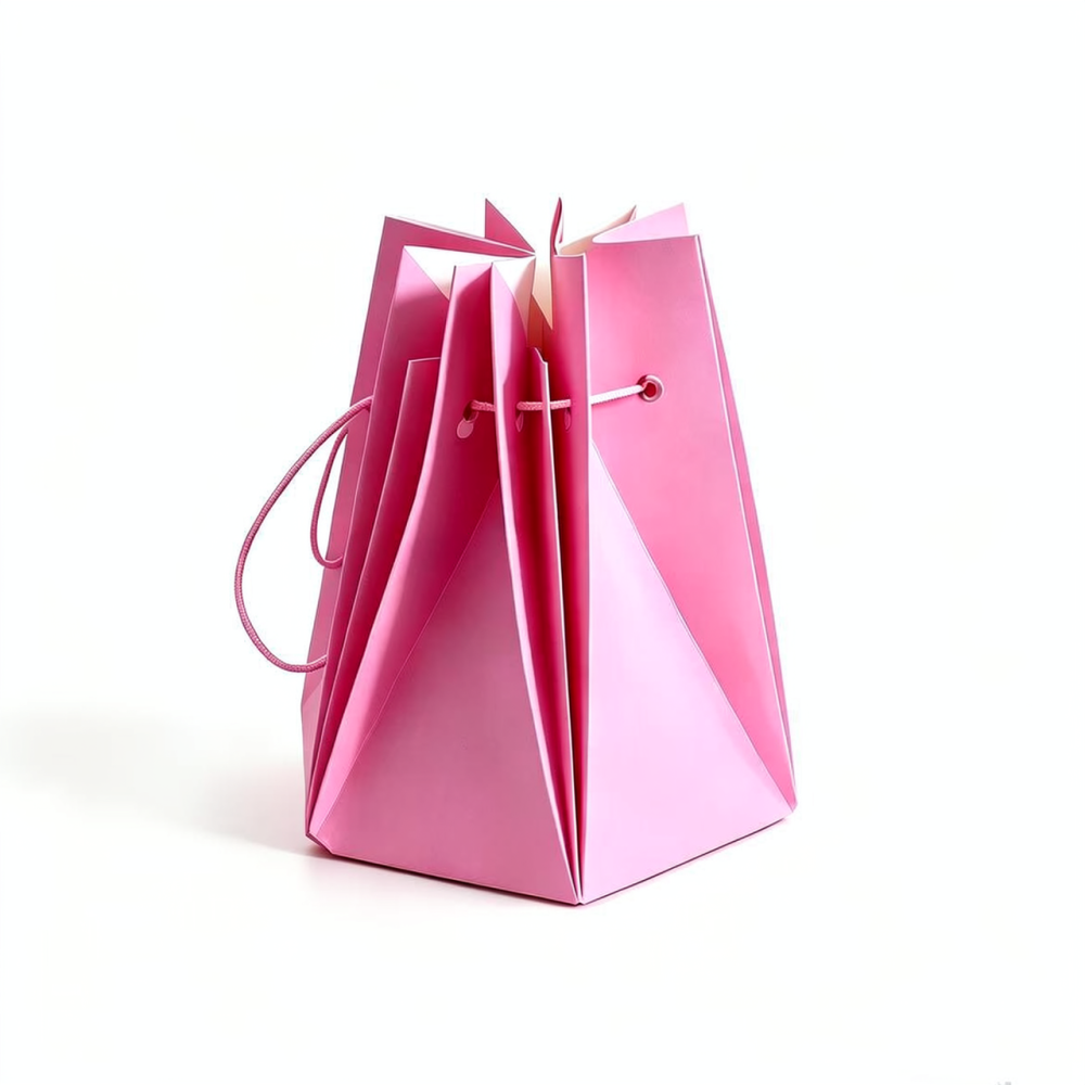 Stylish Hexagon Flower Carrier - Florist Supply Paper 评论和价格
