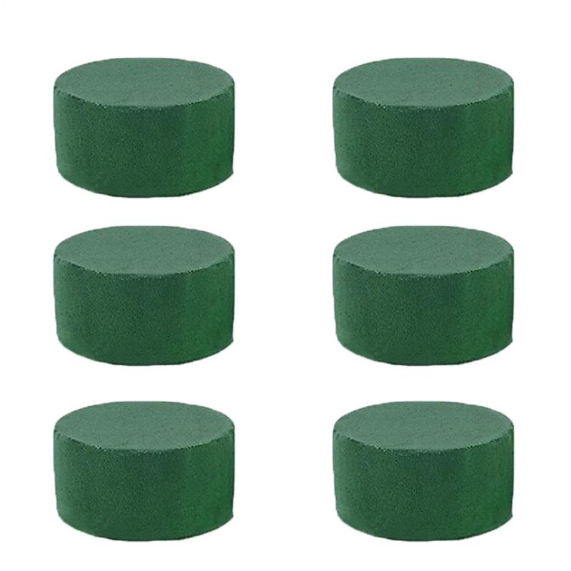 6Pcs Round Floral Foam Bricks  - The Florist Supply 评论和价格